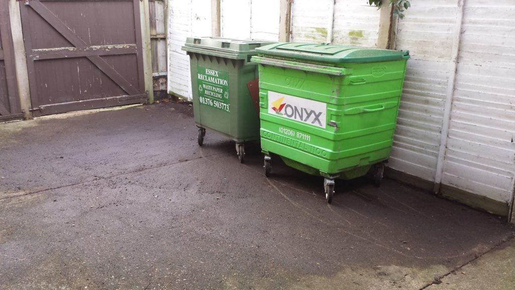 Vacuum cleaner on wooden floor

